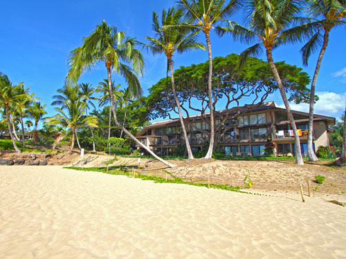 Kamaole One from the beach